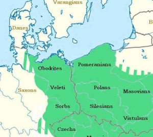 Główne grupy Słowian Zachodnic
